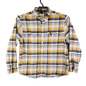 Mens American Eagle Super Soft Plaid Flannel Shirt Long Sleeve Button Down L